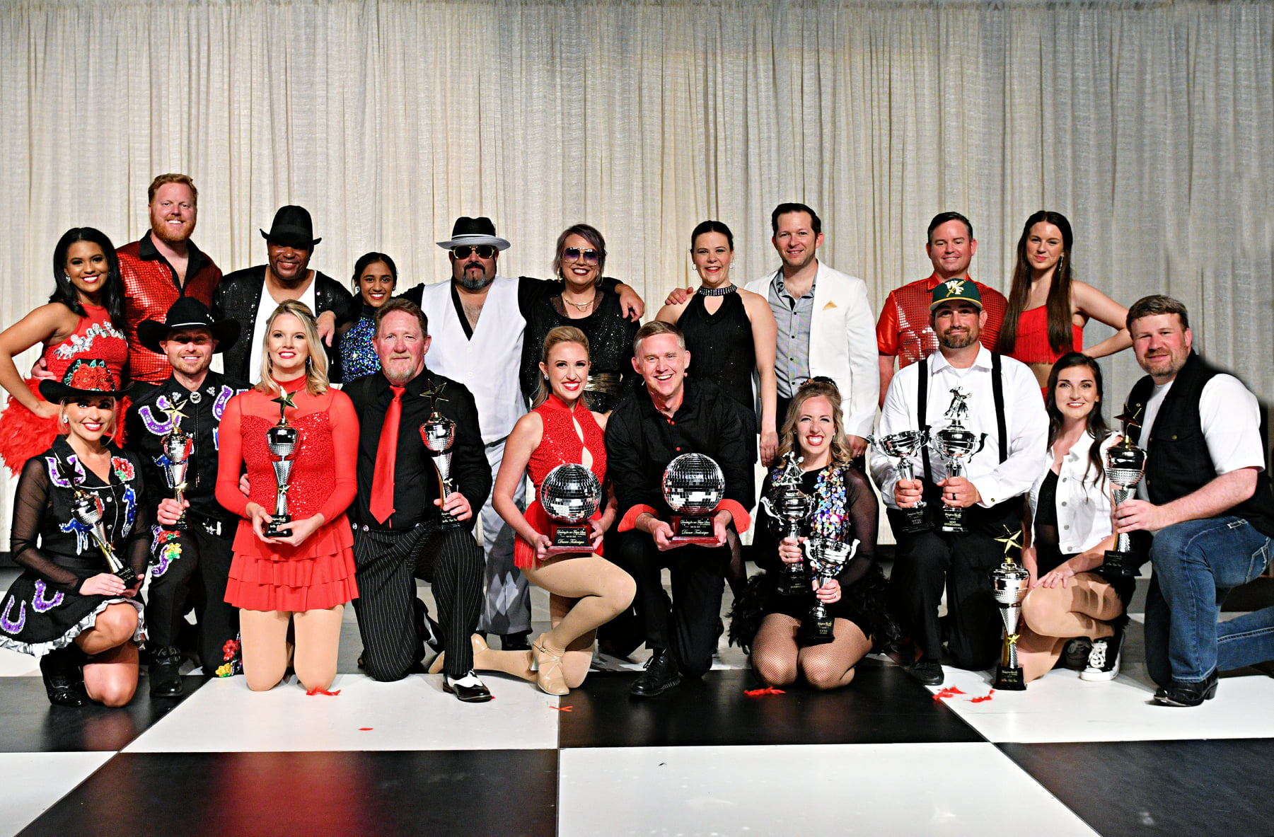 Dancers after event