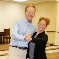 Pastor, partner dancing to 'Soul Man'